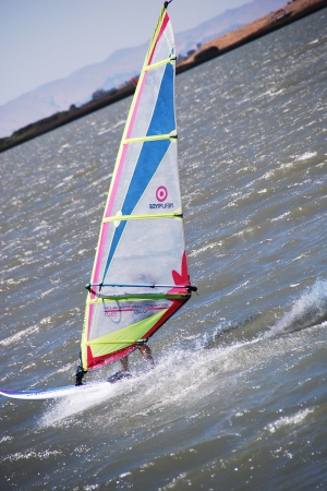 Windsurfing at Sherman Island