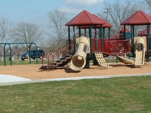One of Gibson Ranches two playgrounds