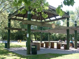 Alder picnic site at Discovery Park